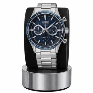 Men's Seiko Chronograph Essentials Stainless Steel Bracelet Watch SSB445